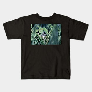 "Bye Bye"  (cute little wing) Kids T-Shirt